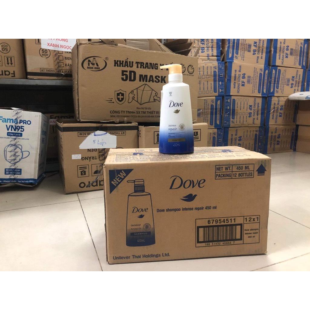 Dầu Gội Dove 450ml Xanh Mây