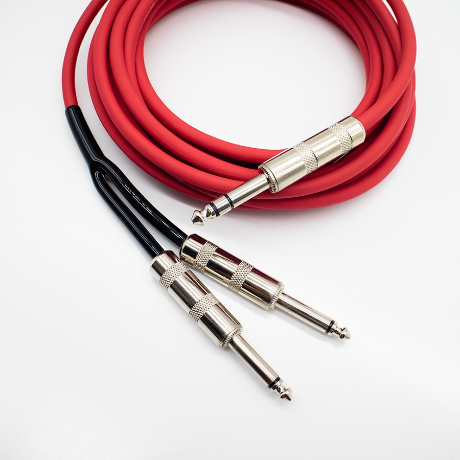 Dây 6 ly Stereo Ra 2 Đầu 6 ly Mono, dài 1met 3met 5met 10met - MrG