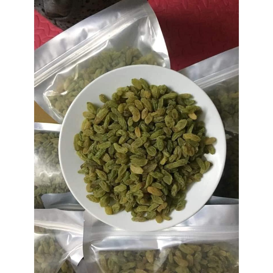NHO XANH SẤY KHÔ KHÔNG HẠT CHUẨN LOẠI 1 (túi zip 1kg)