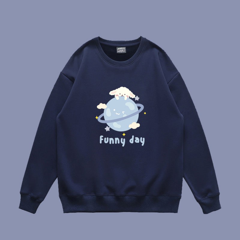 Áo hoodie tay dài thời trang Hàn Quốc xinh xắn trẻ trung cho nữ | BigBuy360 - bigbuy360.vn
