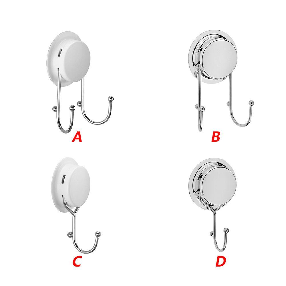 CONOPERY Giá Đỡ Treo Tường Bằng Thép Không Gỉ Hai Móc Hít Chân Không