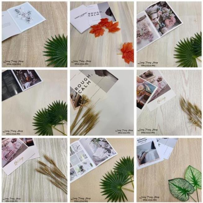 Phông nền giấy dán tường vân gỗ sáng - Thảm chụp hình vân gỗ , decal dán tường bàn tủ có sẵn keo
