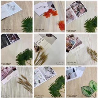 Phông nền giấy dán tường vân gỗ sáng - Thảm chụp hình vân gỗ , decal dán tường bàn tủ có sẵn keo