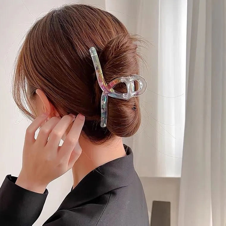 Kẹp Tóc Hình Cá Mập Nhiều Màu Sắc Thời Trang Mùa Hè Chất Lượng Cao Cho Nữ