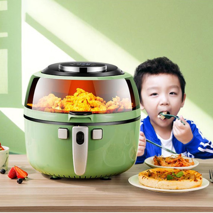 Nồi chiên không dầu KONKA Dung Tích 6.5L Dùng Cho 4-6 Người Ăn, Công Suất 1350W - Bảo Hành 12 Tháng