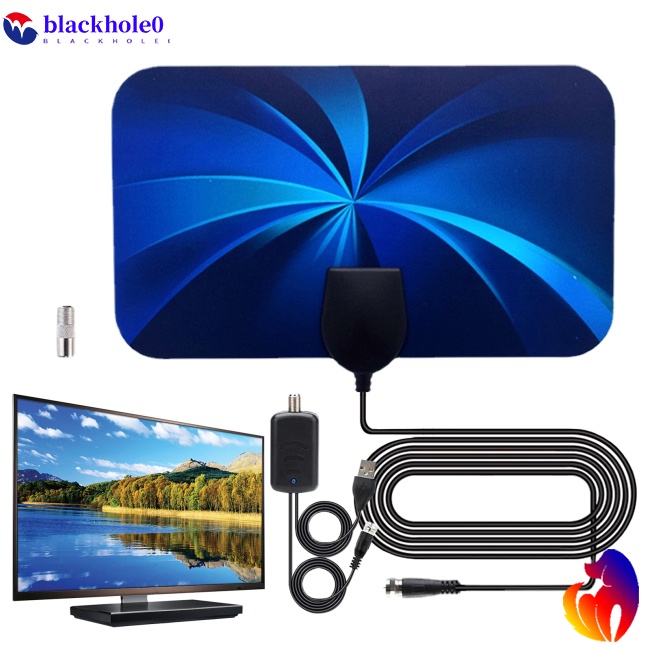 Ăng Ten Kỹ Thuật Số BH Dvb-t2 Xoay 3600 Dặm 4K Hd Vhf Uhf Kèm Bộ Khuếch Đại