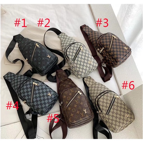 Lv Túi Da Pu Đeo Hông / Trước Ngực Thời Trang Chất Lượng Cao Cho Nam Nữ | BigBuy360 - bigbuy360.vn