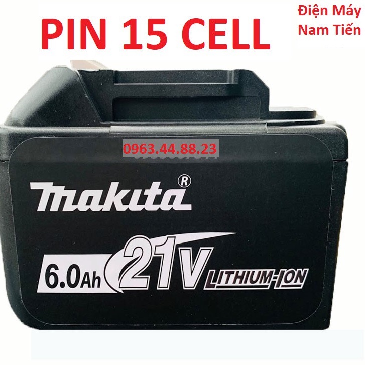 Pin 15 cell xanh lisen CHUYÊN DÙNG CHO MÁY MÀI GÓC, MÁY KHOAN ĐỤC BÊ TÔNG