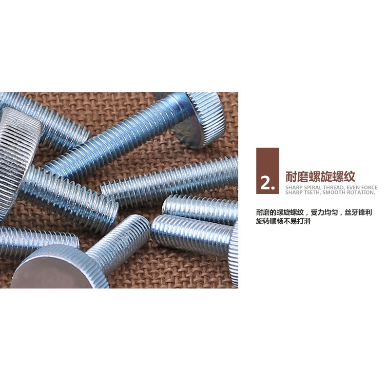 Bu Lông Lục Giác Chìm Đầu Tròn Lớn GB835 M3M4M5M6M8M10