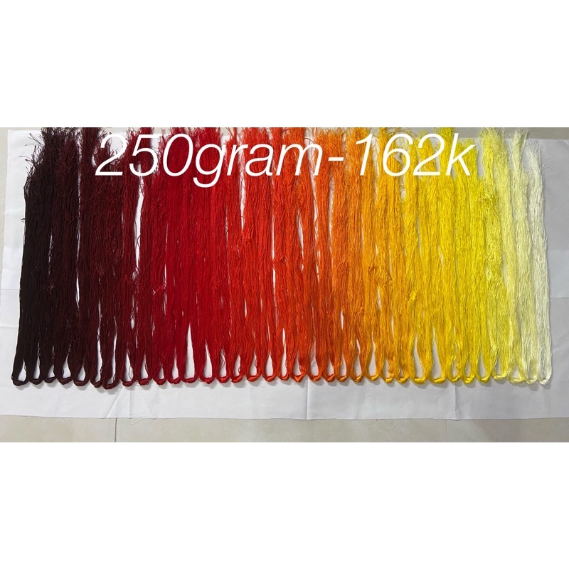 chỉ tơ bóng làng nghề 250gram-162K