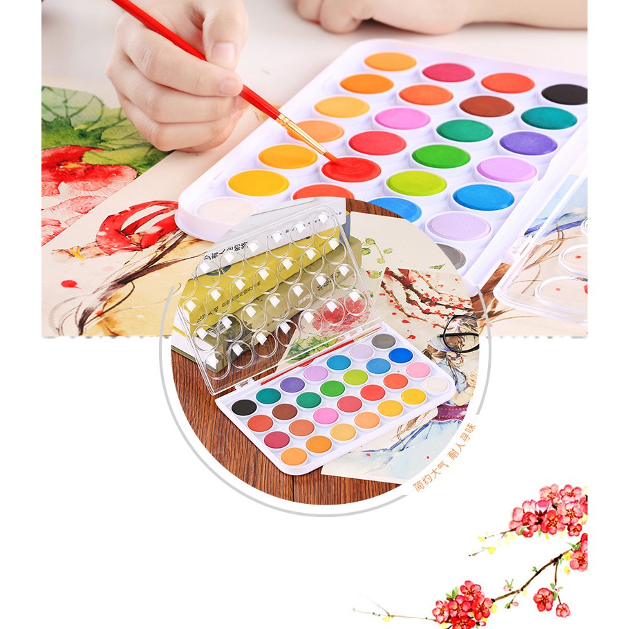 Màu nước Giorgione 12/16/24/28/36 màu