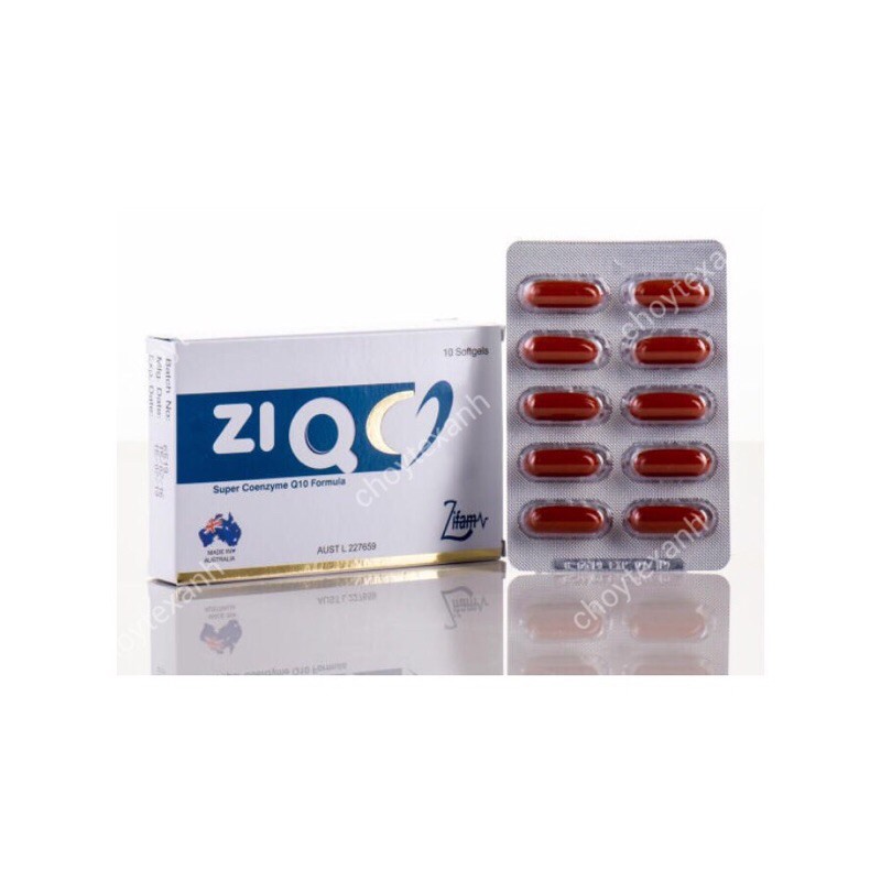 ZiQ Sản phẩm tăng khả năng vận động của tinh trùng yếu loãng (ZiQ10)