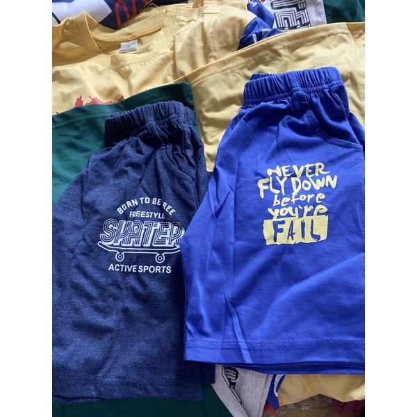 Đồ bộ bé trai tay ngắn size đại 20-35kg