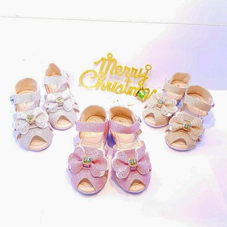 [SIÊU SALE] SANDAL NƠ ELSA GÓT 2 PHÂN CHO BÉ