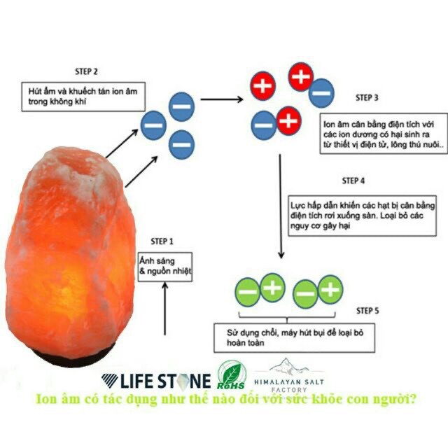 [Quà Tặng] 3-6kg Đèn Đá Muối Hymalaya Pakistan  Phong Thủy Trang Trí Văn Phòng Nhà Cửa Lọc Không Khí Giấc Ngủ Ngon