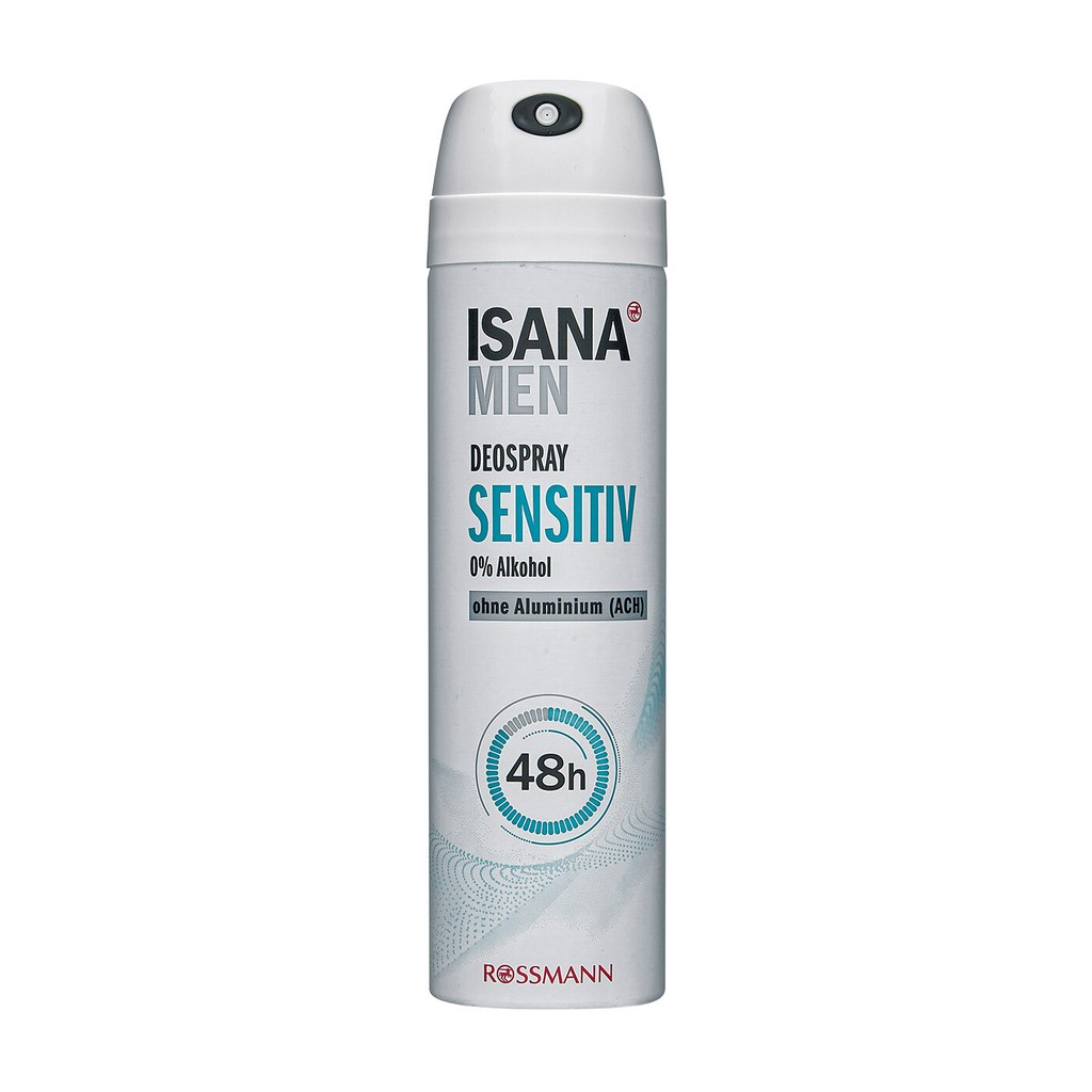 Xịt khử mùi Isana Deospray dung tích 150ml hương thơm dịu mát 48h dành cho nam (hàng gửi qua máy bay
