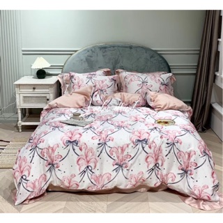 Bộ chăn trần bông ga gối set 4 món tencel 80s