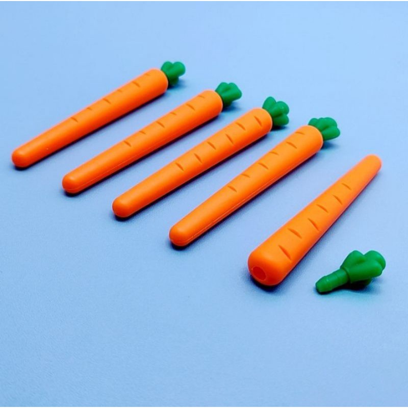 Bút Chì Kim/Viết Chì Bấm Hình Cà Rốt Độc Đáo - Ngòi 0.5mm