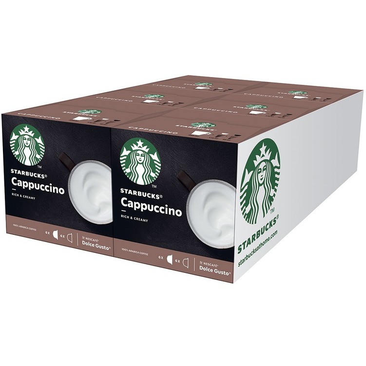 Viên nén cafe pha máy Cappuccino Starbucks 09/2022 | BigBuy360 - bigbuy360.vn