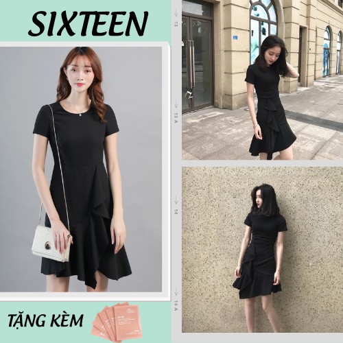 Váy Nữ, Váy Đuôi Cá, Đầm Nữ Đuôi Cá Đơn Giản Nữ Tính SIXTEEN.