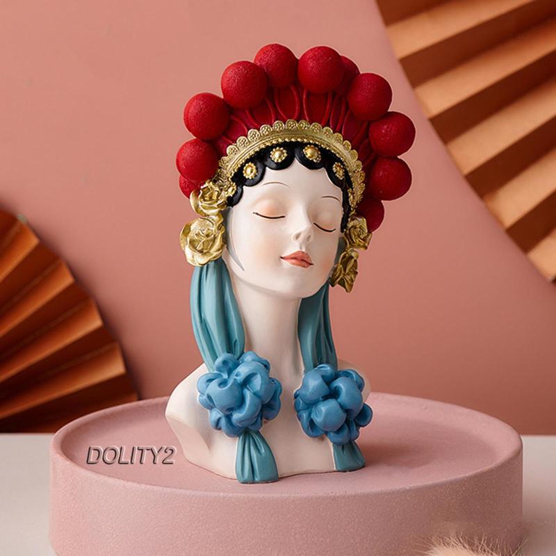 Mô hình búp bê hát bội trang trí bàn làm việc