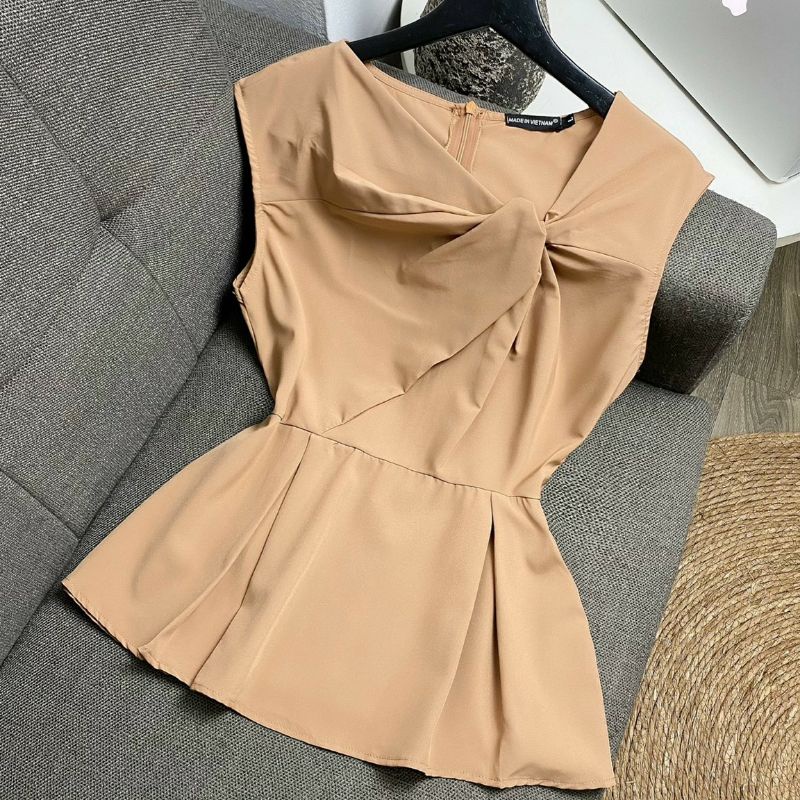 [Mã XUONGLUCY giảm 20k] ÁO PEPLUM XOẮN ỐC ( CÓ VIDEO) | BigBuy360 - bigbuy360.vn
