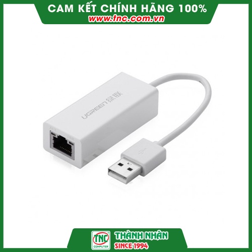 Cáp chuyển đổi USB 2.0 ra LAN Ugreen 20253