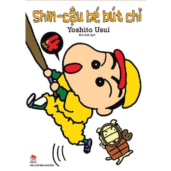 Sách - Shin - Cậu bé bút chì - Tập 4