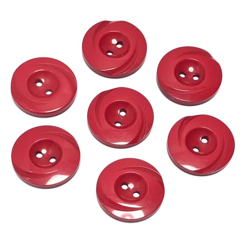 5 cái - Nút Áo cỡ lớn 30mm nhựa tốt bóng đẹp, họa tiết ấn tượng dùng trong thời trang: áo khoác, đầm, quần… sp handmade