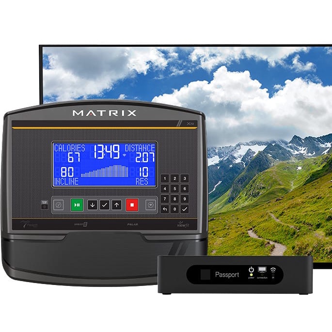 Máy Chạy Bộ Đi Bộ Trên Không MATRIX E30XR Tập Liên Hoàn Đốt Mỡ Toàn Thân
