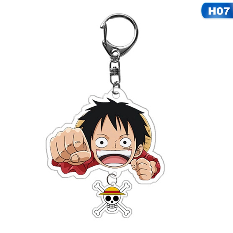 Móc khóa hình nhân vật hoạt hình One Piece dễ thương