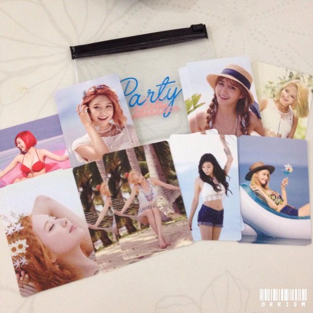 Ảnh Official card SNSD Party set