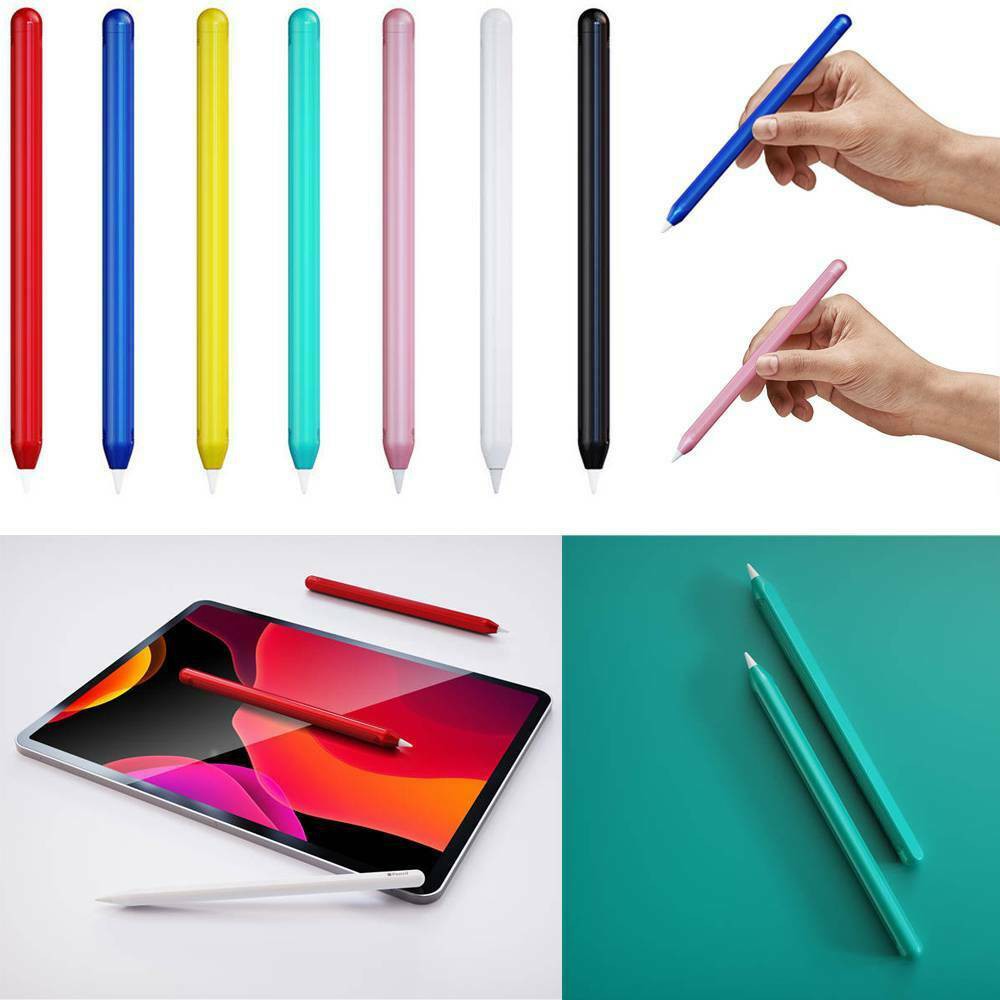 Vỏ Đựng Bút Cảm Ứng Chống Sốc Cho Apple Ipad Pencil 1st 2nd Gen Giá Đỡ