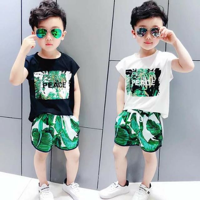 Sét đồ cặp cho bé để giải nóng mùa hè đây. Ai thấy cưng cho em xin 1 (.) Nào . Sz cho bé từ 7_27kg