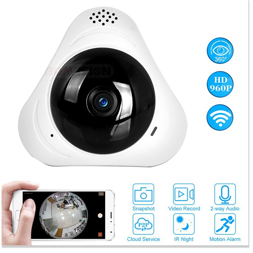 [Tư Vấn Nắp Đặt] Camera Yoosee Giám Sát Không Giới Hạn ,Camera Yoosee wifi Ốp Trần - Quay Panorama 360  Full HD Tích Hợp