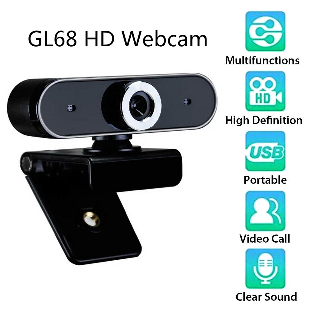 [New] GL68 Webcam Usb2.0 Hd Kèm Mic Cho Máy Tính