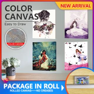 Tranh vải canvas không khung trang trí nội thất độc đáo