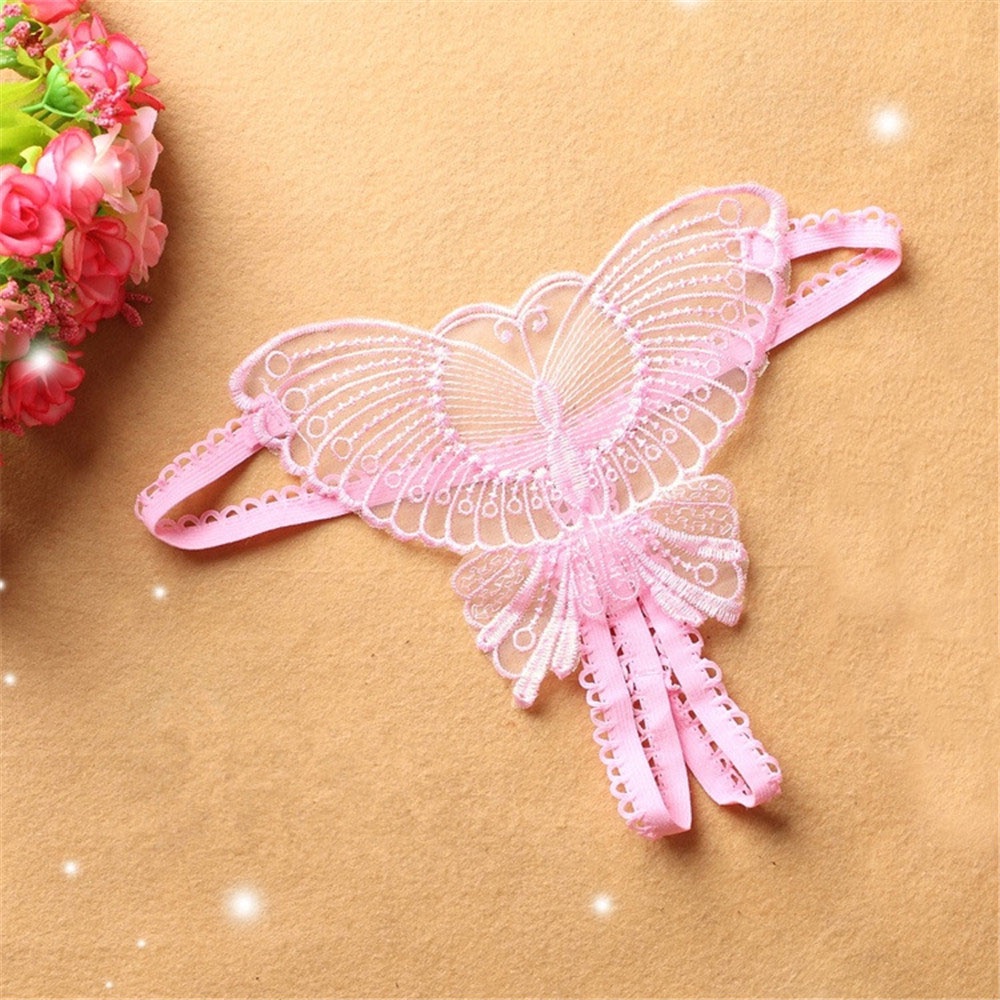 Quần lót ren hình bướm hở đáy gợi cảm dành cho nữ