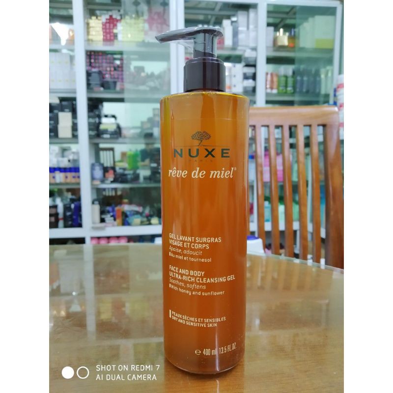 [KHUYÊN DÙNG] NUXE SỮA RỬA MẶT MẬT ONG VÒI 🇫🇷 400ML