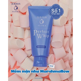 Sữa rửa mặt Senka perfect Whip Nhật SRM01 120g DU-SRM01