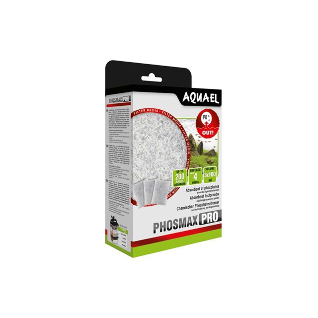 Vật liệu khử Phosphate, NO2& NO3, hồ cá Aquael PhosMax Pro