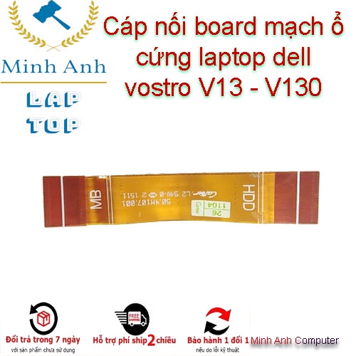 Cáp nối board mạch ổ cứng laptop dell vostro V13 - V130