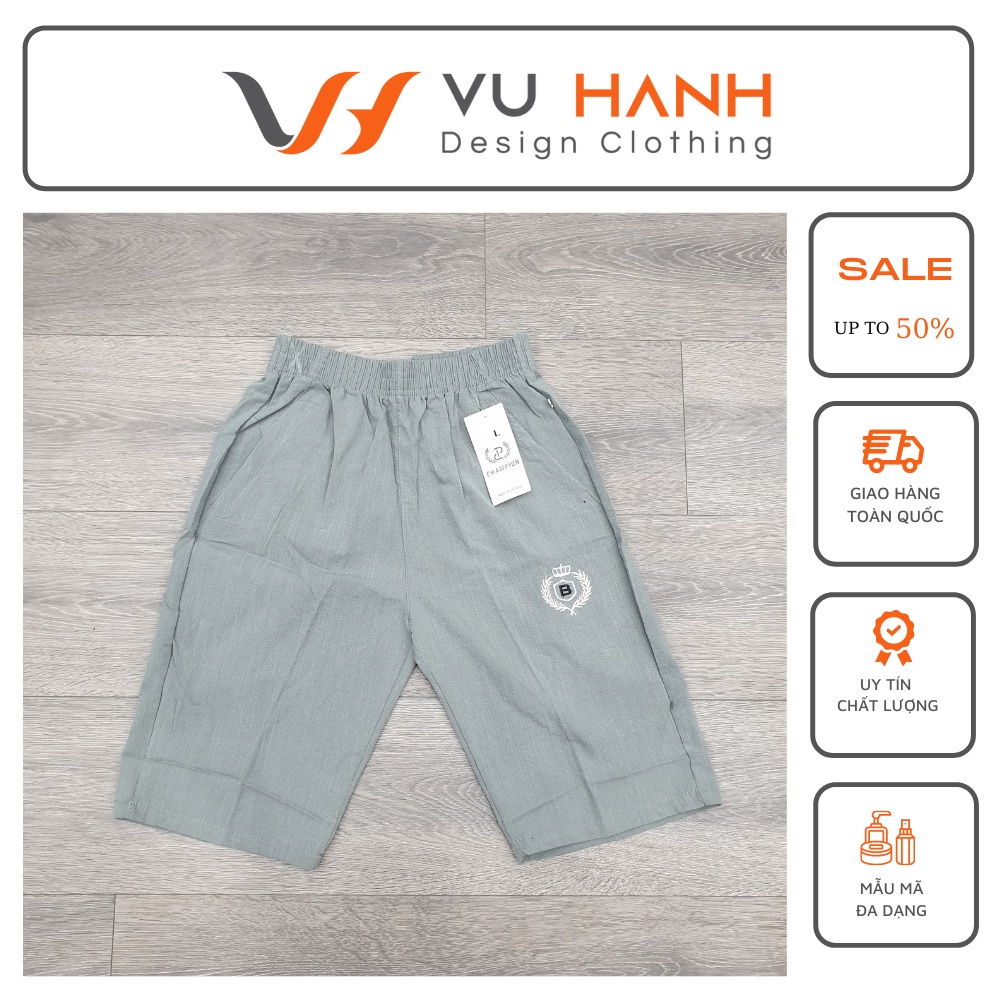 Quần ngố nam chất đũi thái | Shop Vũ Hạnh