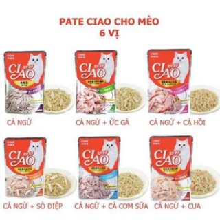 Pate Ciao Cho Mèo Mọi Lứa Tuổi - Gói 60g