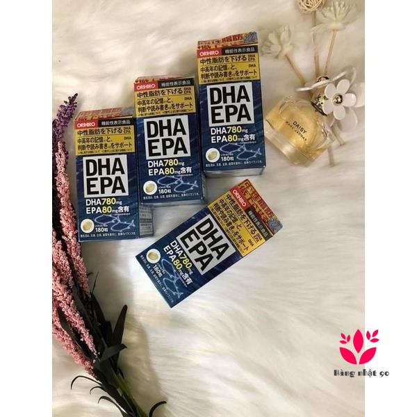 Viên bổ não DHA EPA nhật bản  hộp 180 viên Nhật Bản