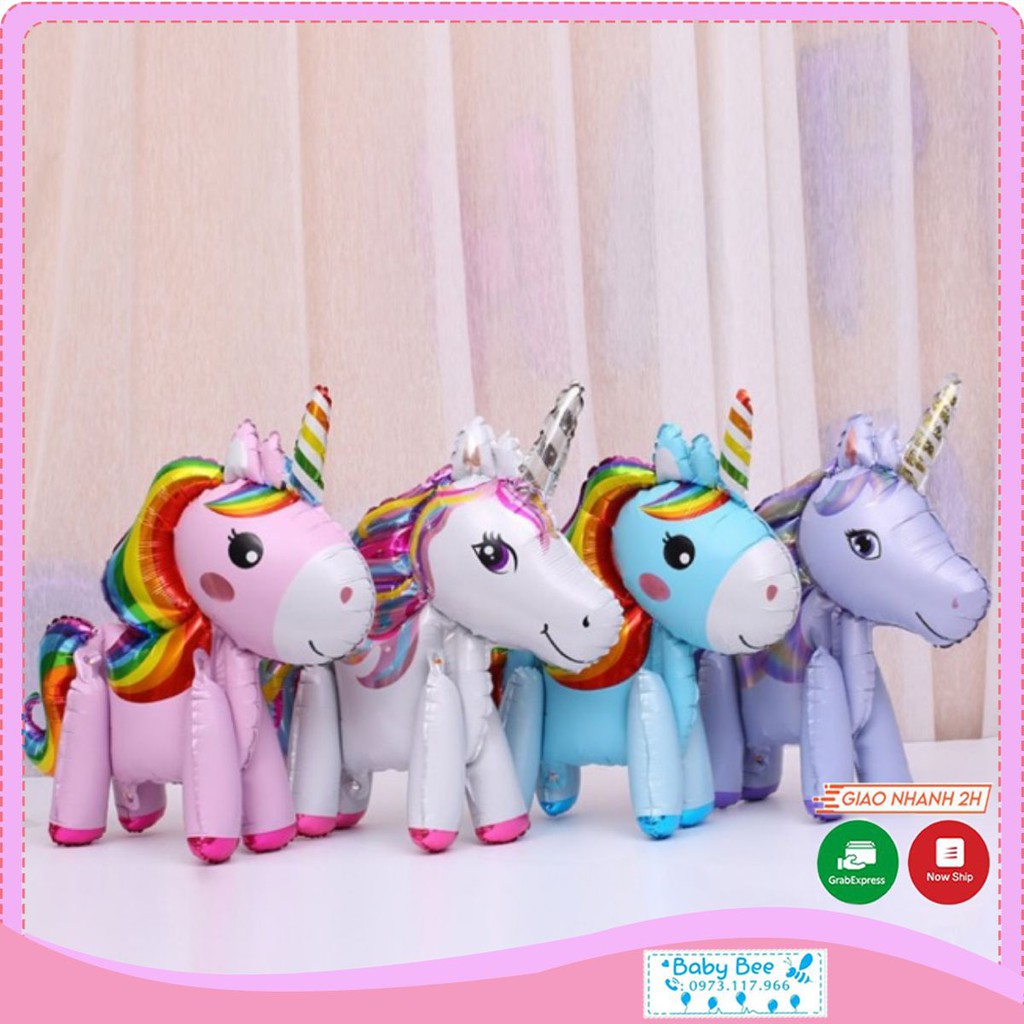 Bóng Trang Trí Ngựa Pony 4D