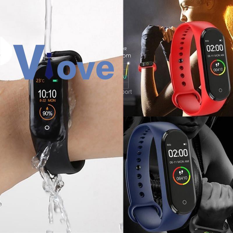 Smart Bracelet IP67 Waterproof Smart Band with Fitness Tracker Black