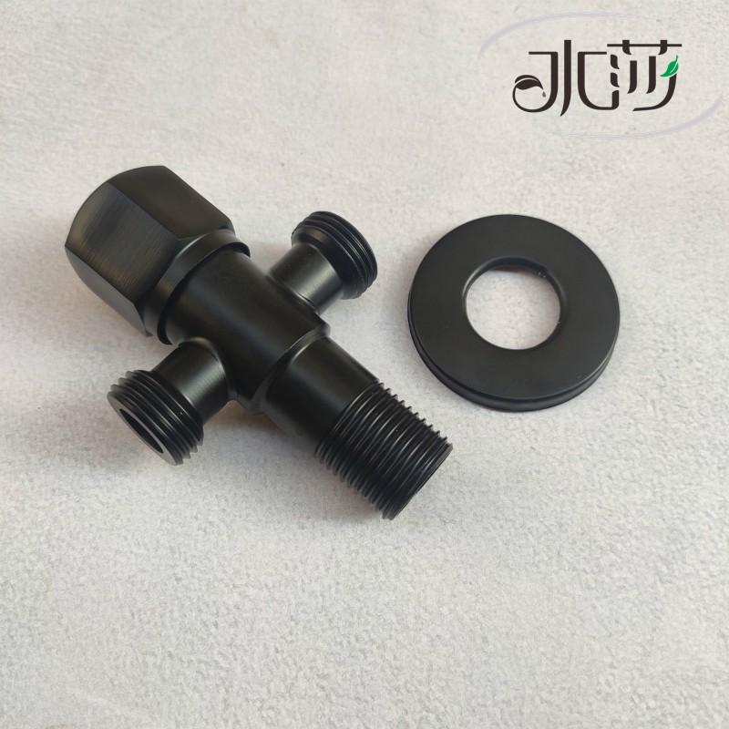 Van Vòi Xịt Nước Vệ Sinh 2 Chiều Màu Đen