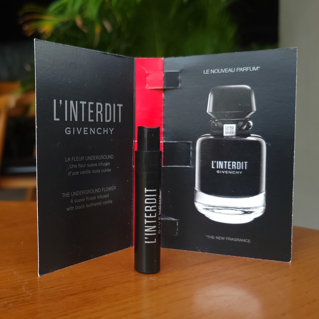 Vial Nước Hoa nam Givenchy L'Interdit Eau de Parfum Intense 1ml