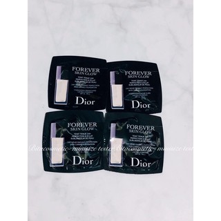 Sample 0,7ml kem nền Dior Forever Skin Glow, Teint Tenue